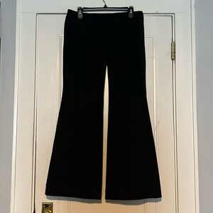 White House Black Market Noir wide leg pants, size 6S